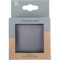 Berker K5 Wisselschakelaar RVS