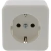 Berker Opbouw Enkel Geaard Stopcontact Wit