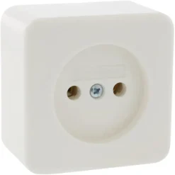 Berker Opbouw Enkel Stopcontact Wit