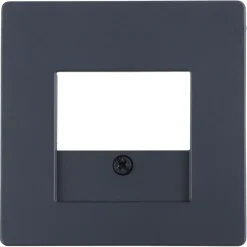 Berker Q1 Afdekplaat USB Antraciet