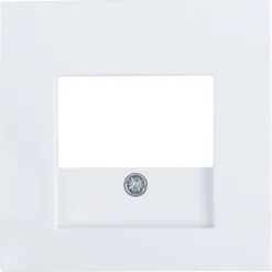 Berker S1 Afdekplaat USB Wit
