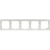 Berker S.1 Afdekraam 5-Voudig Wit
