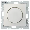 Berker S.1 Centraalplaat met Dimmerknop Wit