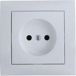Berker S.1 Enkel Stopcontact Wit