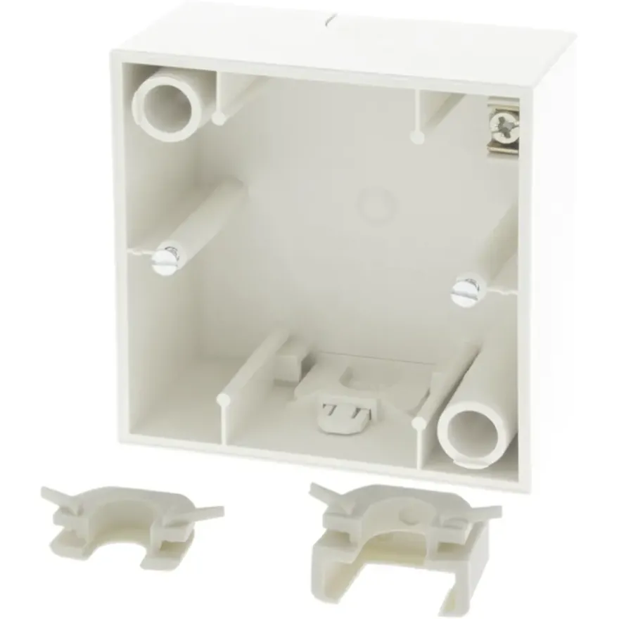 Berker S.1 Opbouwraam 1-voudig Wit