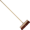 Bezem natuurvezel 45 cm met steel 160 cm