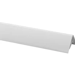 Binnenhoek voor kunststof schroot, lengte 270 cm wit