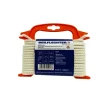 BIROLEN LIJN 6MM 8ST GEVL.POLY WIT 10MTR