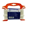 BIROLEN LIJN 8MM 8ST GEVL.POLY WIT 5MTR