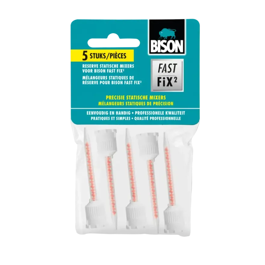 Bison Fast Fix² reserve mixers 5 stuks