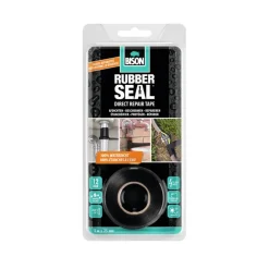 Bison Rubber Seal Direct Repair zelf-fuserende afdichtingstape 3 m x 25 mm