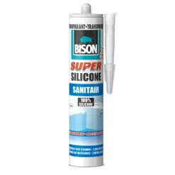 Bison sanitairkit transparant 310 ml