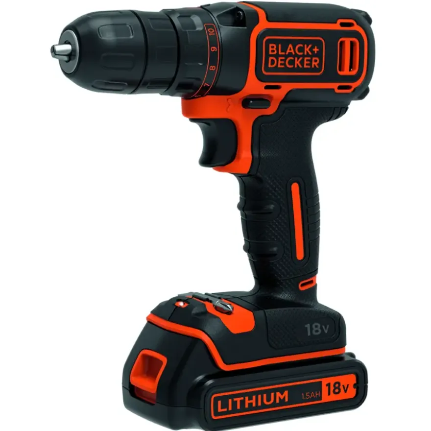 BLACK+DECKER accuboormachine BDCDC18-QW