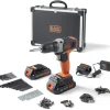 BLACK+DECKER accuboormachine BCD001C2AFC-QW + 72-delige accessoireset