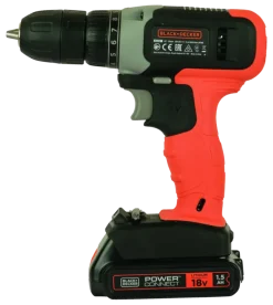 BLACK+DECKER accuboormachine BCD001C2AFC-QW + 72-delige accessoireset