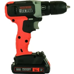 BLACK+DECKER accuboormachine BCD001C2AFC-QW + 72-delige accessoireset