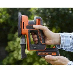 Black+Decker accuklopboormachine BCK23S1S-QW + gratis Mouse detailschuurmachine 18 volt