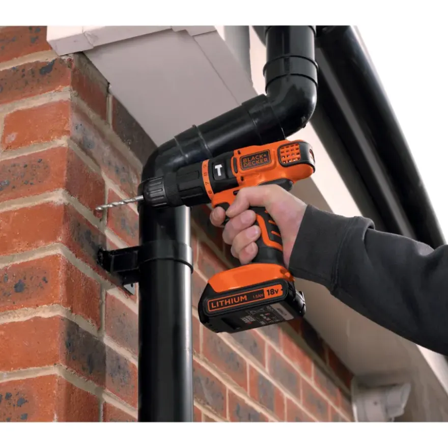 BLACK+DECKER accuklopboormachine BDCH188N-XJ (zonder accu)