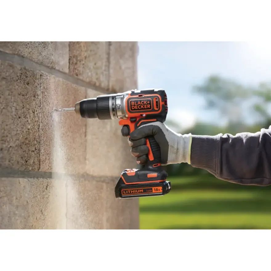 BLACK+DECKER accuklopboormachine BL188N-XJ (zonder accu)