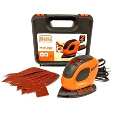 BLACK+DECKER Detailschuurmachine BEW230K-QS incl. 6 schuurvellen / koffer
