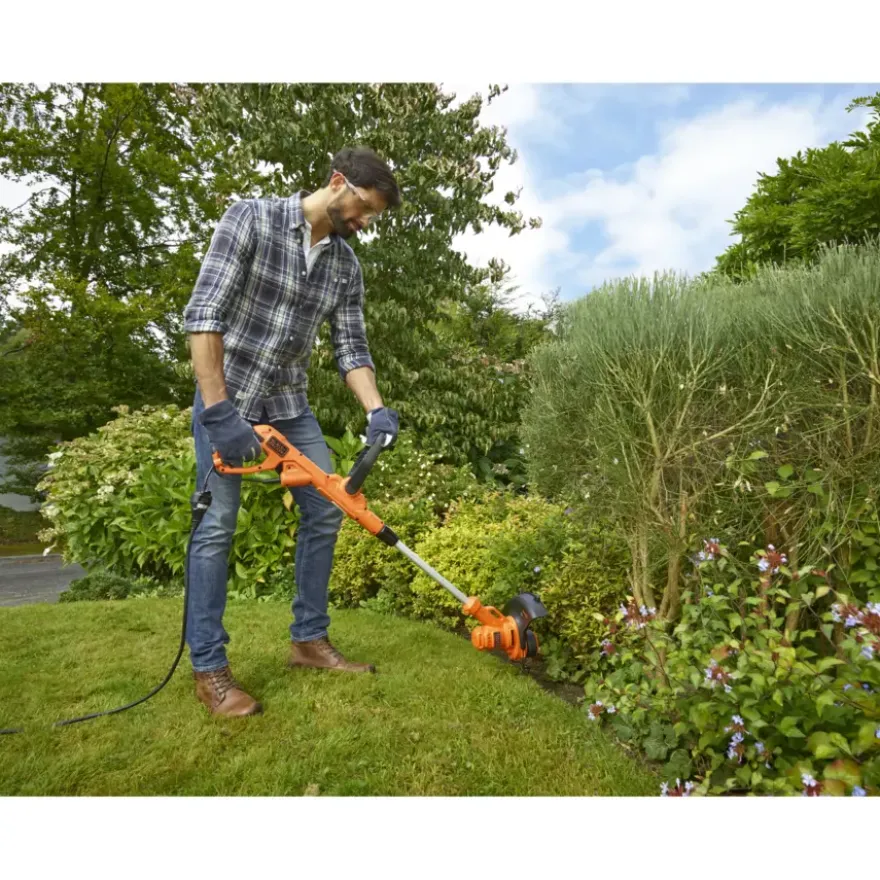 BLACK+DECKER elektrische trimmer BESTA525-QS - 450W 25cm