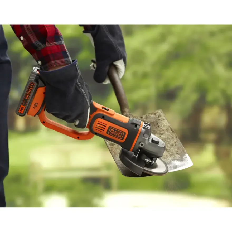 BLACK+DECKER haakse slijper / slijptol 18V BCG720N-XJ zonder accu