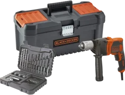 BLACK+DECKER klopboor BEH850KA32-QS in koffer + 32 dlg accessoires