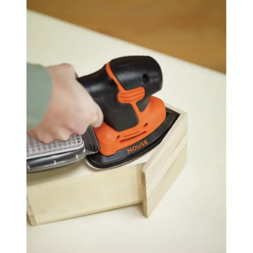 BLACK+DECKER schuurmachine Mouse KA2000-QS