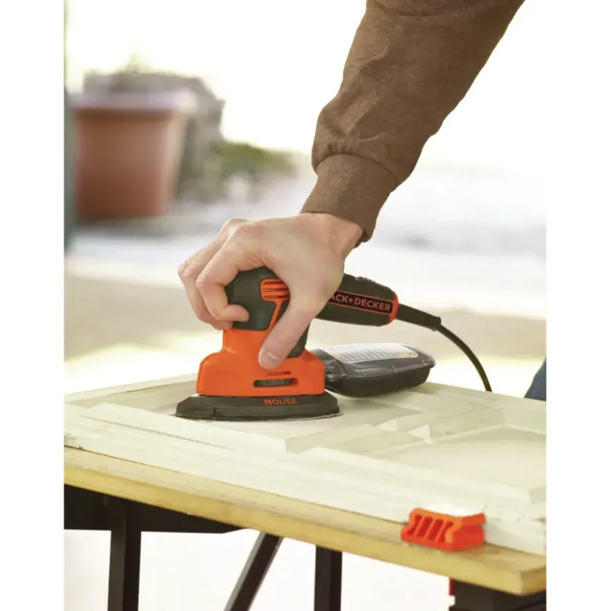 BLACK+DECKER schuurmachine Mouse KA2000-QS