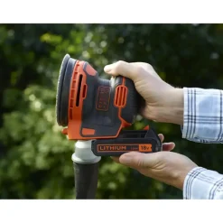 BLACK+DECKER 18V excentrische accuschuurmachine BDCROS18-QW