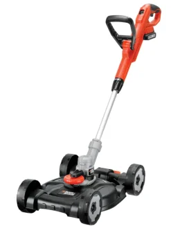BLACK+DECKER 18V 3-in-1 strimmer LI-ION 20 cm incl. 2,0Ah accu + lader