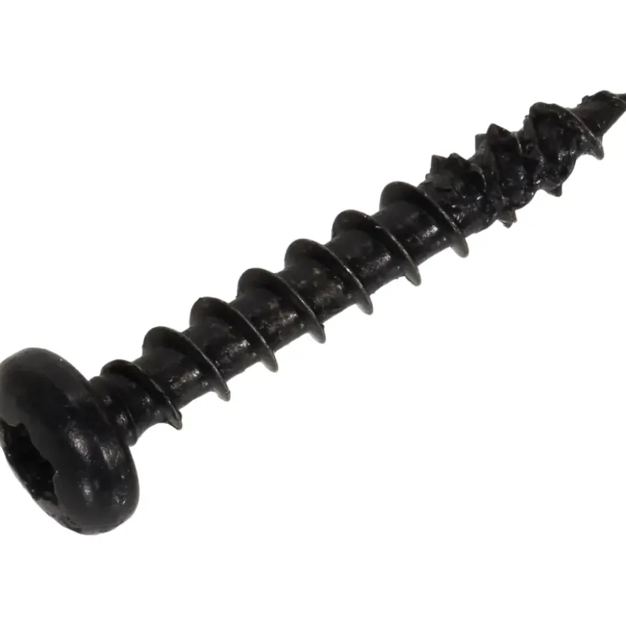 Blackline spaanplaatschroef zwart TX-10 3.0x20 mm 25 stuks