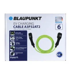 Blaupunkt Electric Verhicle 3 Fase laadkabel 32Ah capaciteit