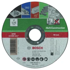 Bosch doorslijpschijf multi 125x1 mm