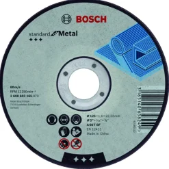 Bosch doorslijpschijf 100x16 mm metaal