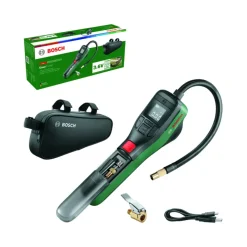 Bosch EasyPump accupomp incl 3 ventielen en handige fietstas