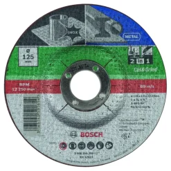 Bosch 2 in 1 schijf 125x2,5 mm