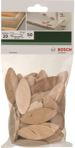 Bosch Lamellendeuvel 60x23x4mm 50 stuks