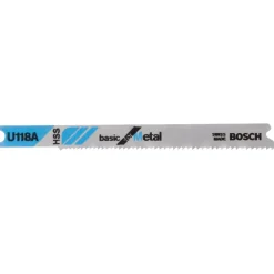 Bosch Prof decoupeerzaagblad U118 basis voor metaal - 3 stuks