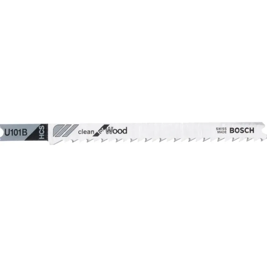 Bosch Prof decoupeerzaagblad U101 Clean voor hout - 3 stuks
