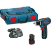 Bosch Professional accuschroefmachine GSR 12V-15 + twee accu's
