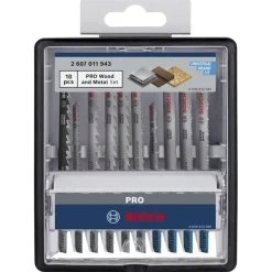 Bosch Professional decoupeerzaagbladenset 10-delig Pro Wood&Metal