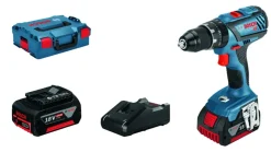 Bosch Professional 18V klopboormachine (63Nm) GSB 18V-28 incl. 2 accu's 4.0Ah + lader en L-BOXX