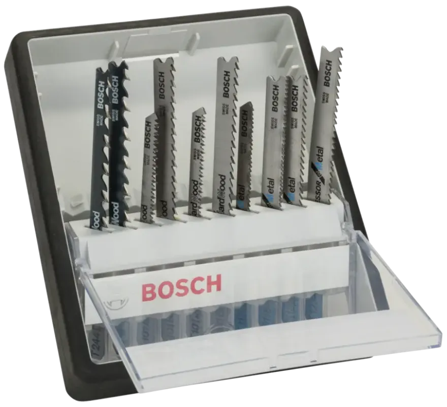 Bosch Prof Robust Line decoupeerzaagbladenset voor hout / metaal - 10-delig
