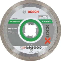 Bosch Prof X-Lock diamantschijf keramiek 125x22,23x1,6x7mm 1st