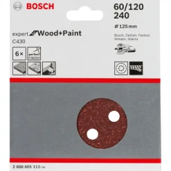 Bosch schuurbladen Bosch 6-delig