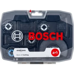 Bosch Starlock multitool accessoires - zaagbladenset best of cutting voor hout / metaal - 5-delig