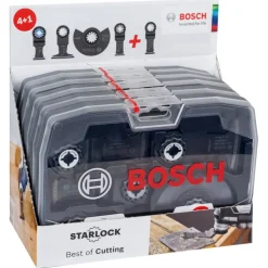 Bosch Starlock multitool accessoires - zaagbladenset best of cutting voor hout / metaal - 5-delig