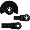 Bosch Starlock multitool accessoires - universele set voor hout en metaal - 3-delig