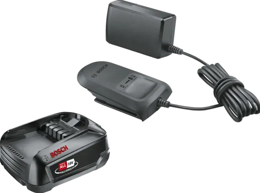 Bosch 18V accu 2,5Ah + lader voor het 'Power for All' accuplatform van Bosch, Gardena en o.a. Gloria